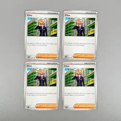 Pokemon TCG Trainer Cards (4) Clive 78/91 Uncommon | 2024 Paldean Fates - Image 5
