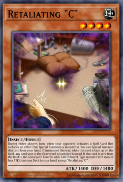 Yugioh! Mega Tins 2025 PREORDER 1x StR Retaliating “C” - Image 1