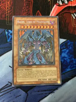 Yugioh Raviel, Lord of Phantasms CT03-EN003 Limited Edition Secret Rare VLP - Image 3