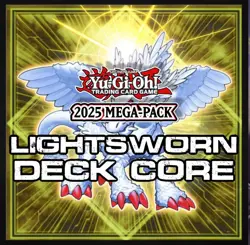 Yugioh! Lightsworn Deck Core 2025 Mega-Pack MP25-EN PREORDER - Image 1