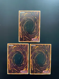 Yugioh Senju Of The Thousand Hands DB1-EN046 Unlimited Edition Common Damaged X3 - Image 2