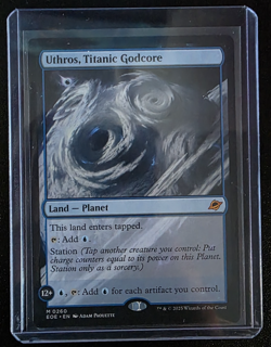 Uthros, Titanic Godcore MTG Card EOE Mint Condition - Image 1