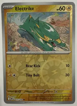 Electrike - 075/182 SV10: Destined Rivals NM Reverse Holo Pokemon TCG Card - Image 1
