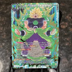 Broly True Power Awakened BT19-098 SR Foil Dragon Ball Super Card Game | NM - Image 1