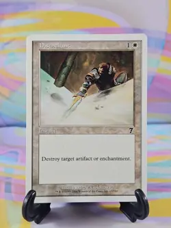 Magic the Gathering MTG Seventh Edition 2001 Card | Disenchant 13/350 - Image 1