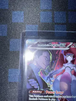 Pokemon Team Rocket's Mewtwo ex 231/182 Sv10: Destined Rivals Holo Card - Image 5