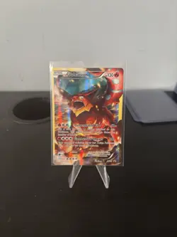 Pokemon TCG Volcanion XY Black Star Promos Holo Card XY185 - Image 1