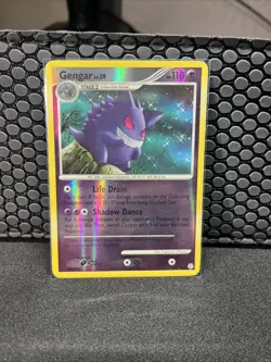 Pokemon Gengar TCG Reverse Holo Rare Card Diamond & Pearl 27/130 LP - Image 1