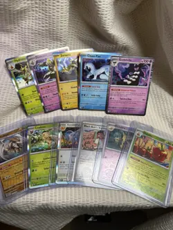 Pokemon Card Lot - 12 Cards - 11 Holo/Reverse + 1 Random EX - NM - Image 1