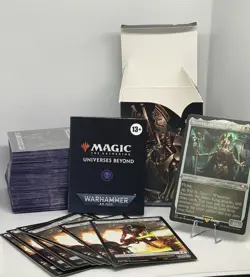 Warhammer 40k Mtg Commander Deck Complete Minty Necron Dynasties - Image 1