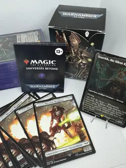 Warhammer 40k Mtg Commander Deck Complete Minty Necron Dynasties - Image 3