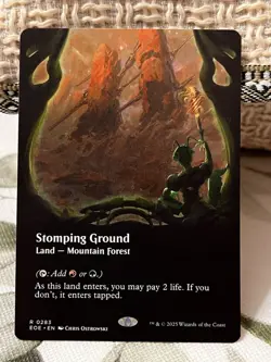 MTG | Stomping Ground (Borderless) [Edge of Eternities] NF - Image 1