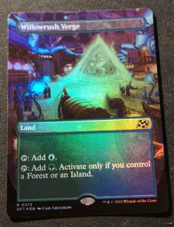 Willowrush Verge - Foil - Borderless - DFT - MTG - EN - NM - 0375 - Image 1