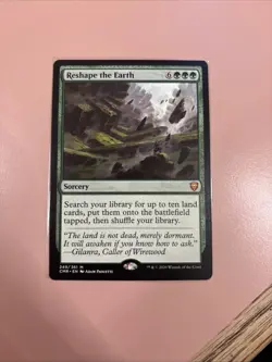Reshape the Earth MINT-NM PACK FRESH Commander Legends MTG - Image 1