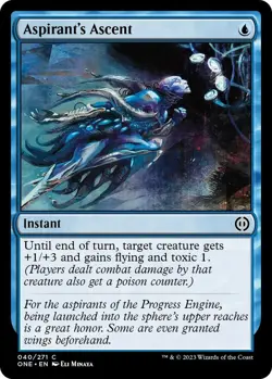 NM Aspirant's Ascent, MTG, Phyrexia: One, Magic the Gathering, 40 - Image 1