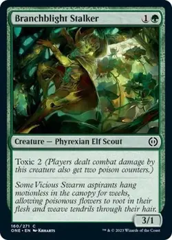 NM Branchblight Stalker, MTG, Phyrexia: One, Magic the Gathering, 160 - Image 1