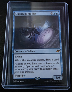 MTG Quantum Riddler EOE 0072 M NM Regular - Image 1