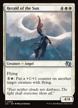 (x4) Herald of the Sun 0206 Play Set Uncommon Foundations Jumpstart MTG NM - Image 1