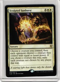 Sculpted Sunburst - Commander Legends - Magic the Gathering MTG - Image 1