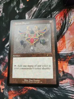 MTG Arcane Signet - Secret Lair Drop - Retro Frame NM! 2021 - Raw Non Foil - Image 1