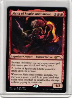 Aisha of Sparks and Smoke SLX Cards Regular Rare MTG - Image 1