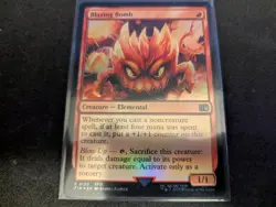 MTG Magic the Gathering FOIL Blazing Bomb FIN! - Image 1