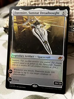 MTG | Dawnsire, Sunstar Dreadnought [Edge of Eternities] ✨FOIL✨ - Image 1
