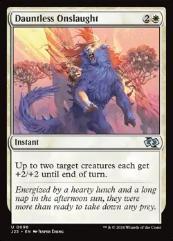 (x4) Dauntless Onslaught 0098 Play Set Uncommon Foundations Jumpstart MTG NM - Image 1