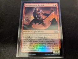 MTG Magic the Gathering FOIL Belligerent of the Ball WOE! - Image 1