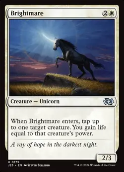 (x4) Brightmare 0175 Play Set Uncommon Foundations Jumpstart MTG Near Mint - Image 1