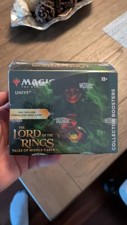 MTG Lord of the Rings: Tales of Middle Earth Collector Booster Box Sealed Magic - Image 1