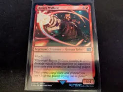 MTG Magic the Gathering FOIL Barret Wallace FIN! - Image 1