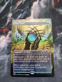 Mox Opal 362 - Foil Borderless - Double Masters - NM - MTG - Mythic - Image 1