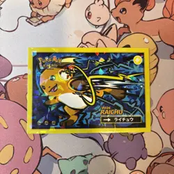 Raichu #026 - Cracked Ice Holo Pokemon Safari 2025 Peru - US Seller - Image 1