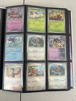 Pokemon 307 Prismatic Evolutions Large Pokeball & Ace Spec Lot Binder ENG & JPN - Image 1