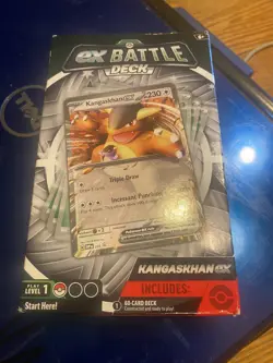 Pokemon TCG ex Battle Deck - Kangaskhan ex - Factory Sealed Box 60 Card Deck - Image 1