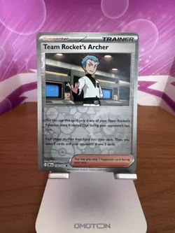 Team Rocket's Archer (Reverse Holo - Near Mint) Pokemon Destined Rivals #170/182 - Image 1
