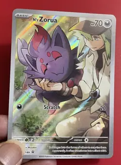 Pokemon N's Zorua 189 - Journey Together Promo Holo - Image 4