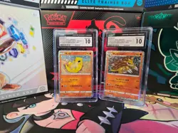 Pokemon Sandshrew and Sandslash - TCG Classic Japanese - CGC 10 - Sequential - Image 1
