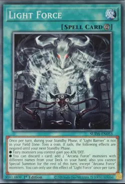 Yugioh! Light Force - SUDA-EN053 - Common - 1st Edition Near Mint, English - Image 1