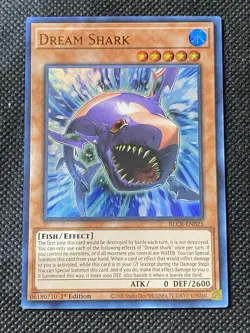 YuGiOh! - Dream Shark BLCR-EN025 Ultra Rare 1st Edition Near Mint - Image 1