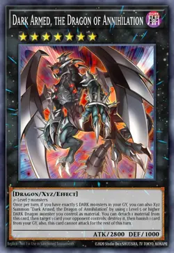 Yugioh! Dark Armed, the Dragon of Annihilation STARLIGHT MP25-EN036 ships 9/5 - Image 1