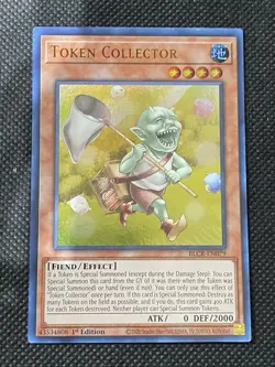 YuGiOh! - Token Collector BLCR-EN079 Ultra Rare 1st Edition Near Mint - Image 1