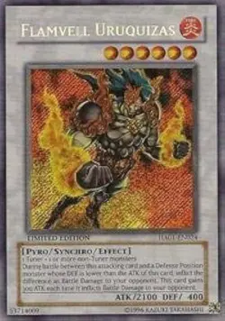 HA01-EN024 Flamvell Uruquizas Secret Rare LTD Edition Near Mint YuGiOh TCG - Image 1