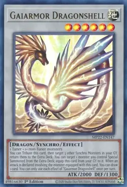 MP22-EN147 Gaiarmor Dragonshell Ultra Rare 1st Edition Near Mint YuGiOh TCG - Image 1