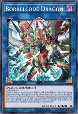 Yugioh! Mega Tins 2025 PREORDER 1x StR Borrelcode Dragon - Image 1
