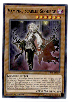 1x Vampire Scarlet Scourge - MP19-EN237 - Common - 1st Edition YuGiOh - Image 1