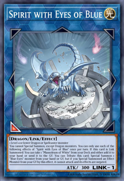 Yugioh! Spirit with Eyes of Blue MP25-EN049 STARLIGHT Rare Mega Pack PREORDER - Image 1
