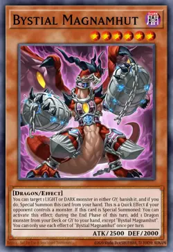 Yugioh! Bystial Magnahmut STARLIGHT Rare 2025 tin MP25 ships 9/5 - Image 1