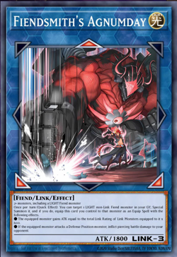 Yugioh! Fiendsmith's Agnumday MP25-EN109 Secret Rare Mega Pack Tins 2025 - Image 1